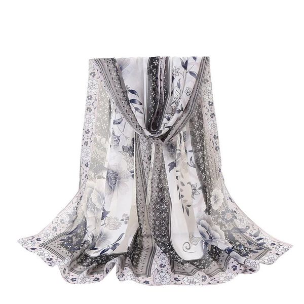 scarves sagace scarf women flowers printing long chiffon soft wrap shawl lady idyllic clothing accessories fashion gift, Blue;gray
scarves sagace scarf women flowers printing long chiffon soft wrap shawl lady idyllic clothing accessories fashion gift, Blue;gray