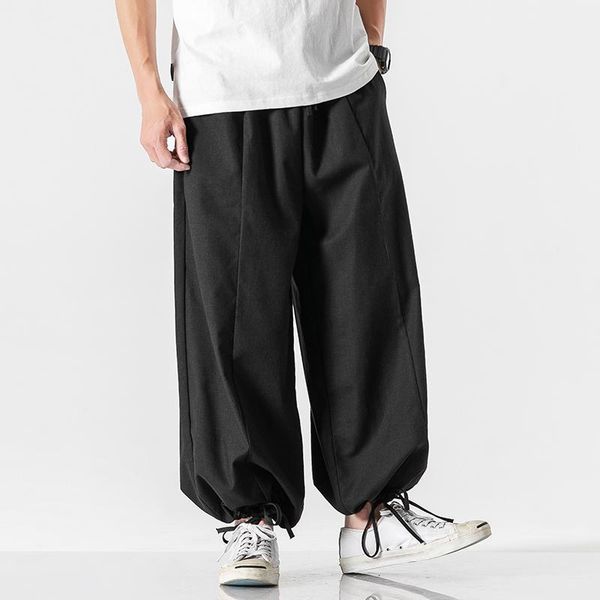 streetwear 2021 men's harem pants cotton linen casual sweatpants men fashion woman jogging big size loose trousers 5xl, Black
streetwear 2021 men's harem pants cotton linen casual sweatpants men fashion woman jogging big size loose trousers 5xl, Black