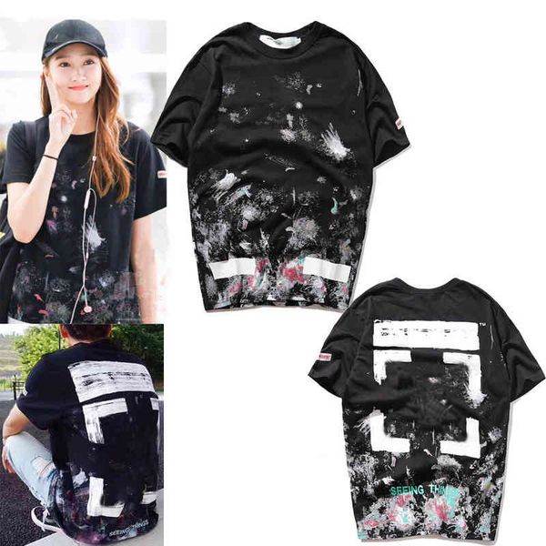 women's t-shirt mens summer 2021ss fashion shirts letter printed classic womenn men short sleeve off, White
women's t-shirt mens summer 2021ss fashion shirts letter printed classic womenn men short sleeve off, White