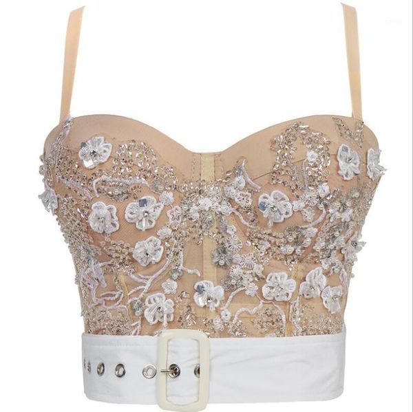corset women lace beading sashes camis crop to wear out night club performance with built in bra p2298 bustiers & corsets, Black;white
corset women lace beading sashes camis crop to wear out night club performance with built in bra p2298 bustiers & corsets, Black;white