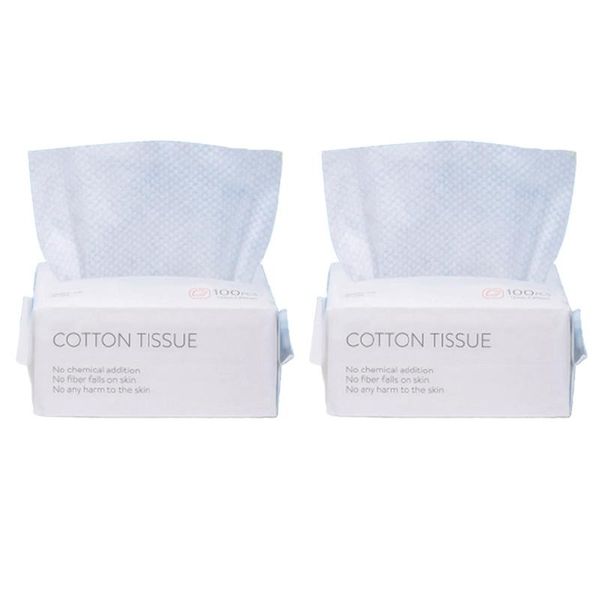 towel 200pcs disposable wash face towel, clean make of cotton, remove makeup facial tissue