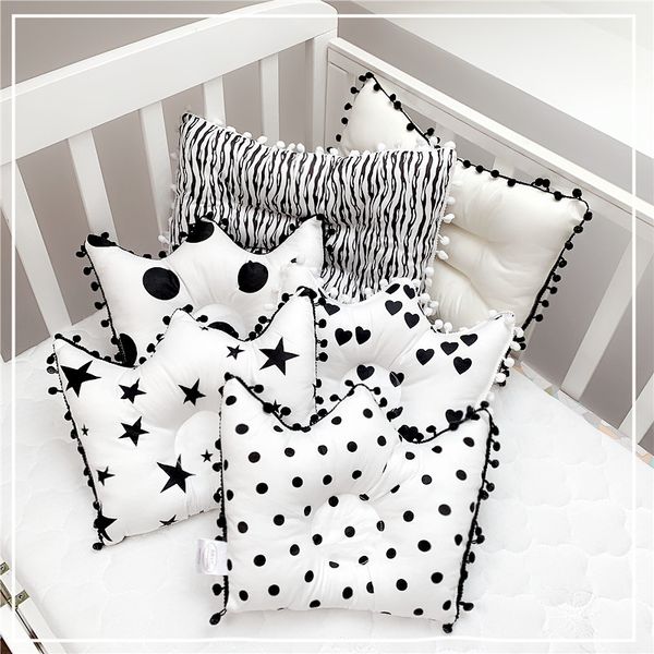 nordic newborn baby shaping pillow black and white classic 0-1 year cotton head correction pillow children beddings
nordic newborn baby shaping pillow black and white classic 0-1 year cotton head correction pillow children beddings