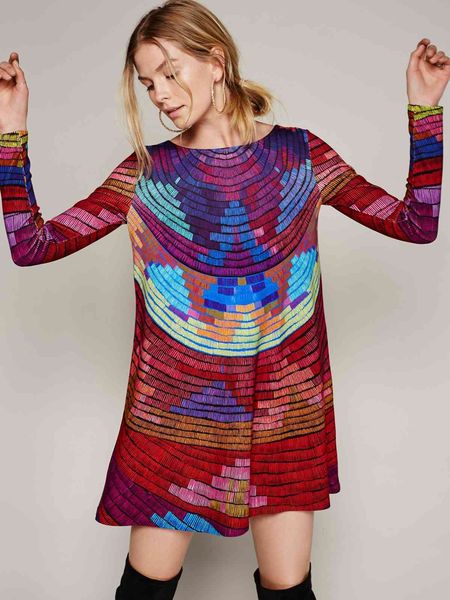 new color stripe halter special women long sleeve rainbow colorful fashion short dress backless retro dresses, Black;gray
new color stripe halter special women long sleeve rainbow colorful fashion short dress backless retro dresses, Black;gray