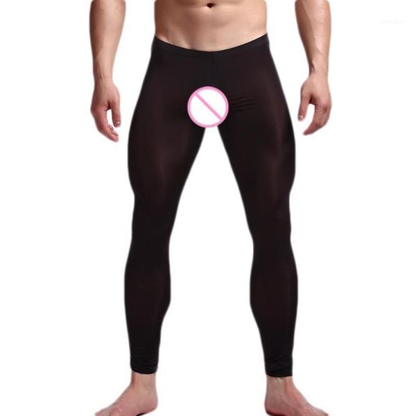 men's sleepwear men thin solid color elastic slim fit fitness leggings cropped pants trousers, Black;brown
men's sleepwear men thin solid color elastic slim fit fitness leggings cropped pants trousers, Black;brown