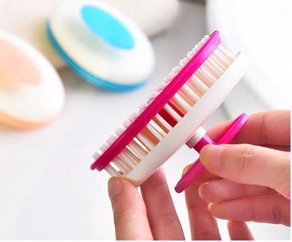 double-deck plastic wash hair shampoo hairdressing comb head massage bath brush beauty salon clean scalp comb1, Silver
double-deck plastic wash hair shampoo hairdressing comb head massage bath brush beauty salon clean scalp comb1, Silver