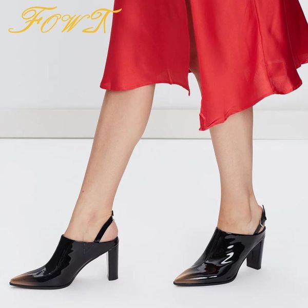 dress shoes fashion spring two-toned black slingbacks women pumps buckle strap square heel patent office ladies size 42 fowt
dress shoes fashion spring two-toned black slingbacks women pumps buckle strap square heel patent office ladies size 42 fowt