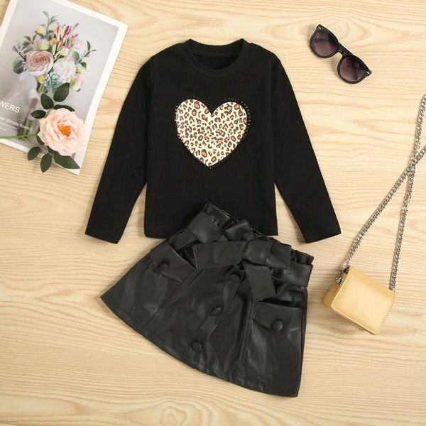 clothing sets 2pcs children's cartoon printed long sleeve pullover solid leather skirt toddler girls spring fall cotton 1-6t, White
clothing sets 2pcs children's cartoon printed long sleeve pullover solid leather skirt toddler girls spring fall cotton 1-6t, White