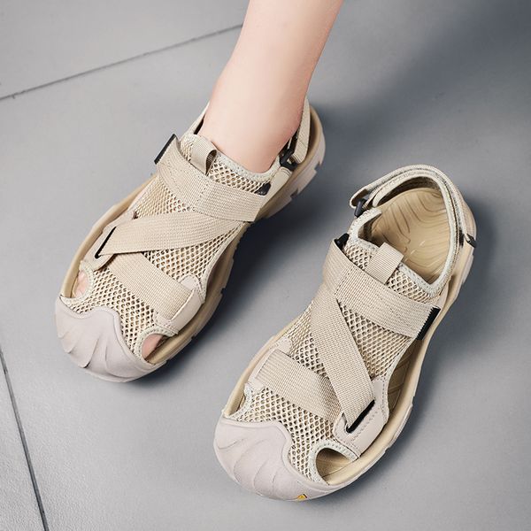 wholesale mens summer fashion sandals black beige mesh leather sandy beach sandal men shoes size 38-44 code: 93-180199227
wholesale mens summer fashion sandals black beige mesh leather sandy beach sandal men shoes size 38-44 code: 93-180199227
