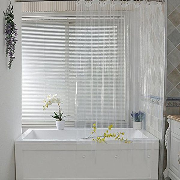 transparent shower curtain bathroom accessories waterproof peva 12 hooks easy install with magnets washable rust resistant holes curtains
transparent shower curtain bathroom accessories waterproof peva 12 hooks easy install with magnets washable rust resistant holes curtains