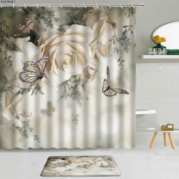 shower curtains 2pcs fantasy rose butterfly curtain 3d sunflower watercolor flower fabric non-slip bath mat cloth bathroom set
shower curtains 2pcs fantasy rose butterfly curtain 3d sunflower watercolor flower fabric non-slip bath mat cloth bathroom set