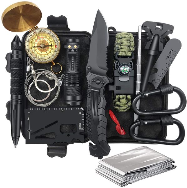 men's gift 14-in-1 life-saving equipment fishing and hunting tools life-saving kit outdoor camping emergency knife
men's gift 14-in-1 life-saving equipment fishing and hunting tools life-saving kit outdoor camping emergency knife