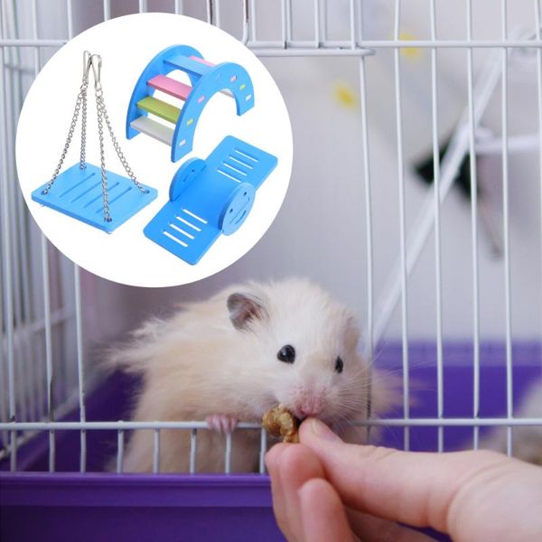 small animal supplies 3pcs hamster wooden bridge swing seesaw ladder squirrel pet hammock toys
small animal supplies 3pcs hamster wooden bridge swing seesaw ladder squirrel pet hammock toys