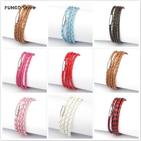 style 2021 latest 4 circle leather bracelet for men wrap bracelets vintage black 11 color choose tennis, Golden;silver
style 2021 latest 4 circle leather bracelet for men wrap bracelets vintage black 11 color choose tennis, Golden;silver