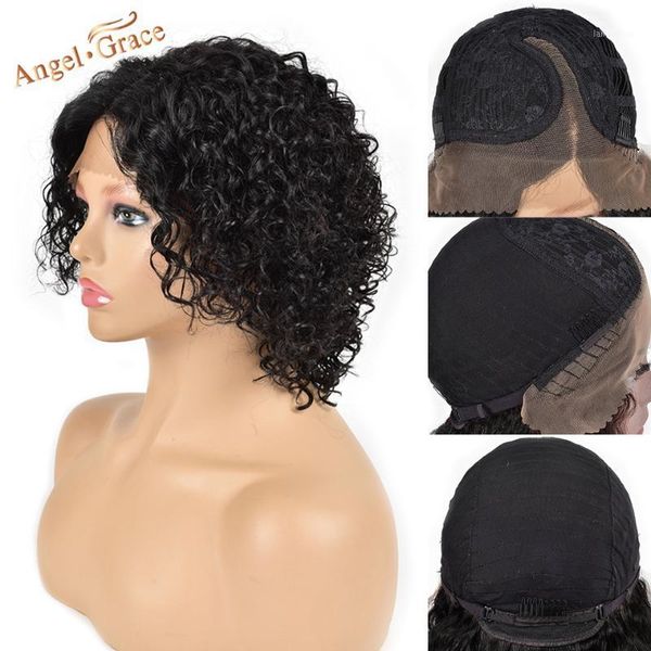 angel grace deep curly bob lace wig said part brazilian human hair wigs for women pre plucked baby remy1, Black;brown
angel grace deep curly bob lace wig said part brazilian human hair wigs for women pre plucked baby remy1, Black;brown