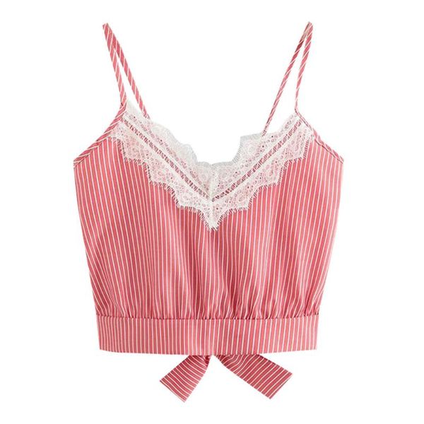 women's tanks & camis crop women 2021 elegant cami casual lace patchwork sleeveless vest tank shirt blouse de fiesta mujer #3, White
women's tanks & camis crop women 2021 elegant cami casual lace patchwork sleeveless vest tank shirt blouse de fiesta mujer #3, White