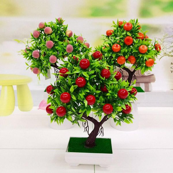 decorative flowers & wreaths artificial small fruit tree plastic bonsai potted plant fake plants simulation decor office home decoration
decorative flowers & wreaths artificial small fruit tree plastic bonsai potted plant fake plants simulation decor office home decoration
