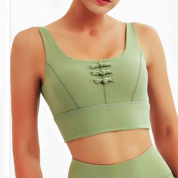 chinese knot chest front decoration back waist hollowed out beautiful back sports bra brocade face frosted removable bra pad, Gray
chinese knot chest front decoration back waist hollowed out beautiful back sports bra brocade face frosted removable bra pad, Gray