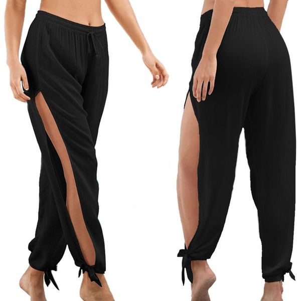 women's pants & capris women wide leg hollow out crochet net summer long boho beach casual travel fashion comfy drawstring trousers, Black;white
women's pants & capris women wide leg hollow out crochet net summer long boho beach casual travel fashion comfy drawstring trousers, Black;white