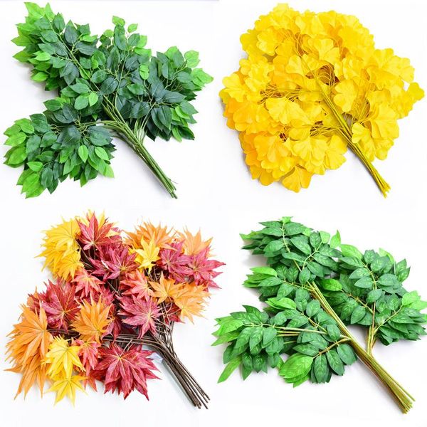 1pc artificial leaf ginkgo biloba plastic tree branches outdoor handmade leaves for diy wedding party home office decor supplies decorative
1pc artificial leaf ginkgo biloba plastic tree branches outdoor handmade leaves for diy wedding party home office decor supplies decorative