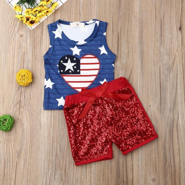 baby & children's kids girl toddler summer t-shirt vest+pants fashion clothes outfits set independence day clothing sets, White
baby & children's kids girl toddler summer t-shirt vest+pants fashion clothes outfits set independence day clothing sets, White
