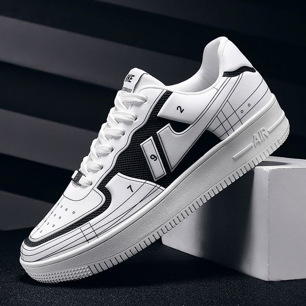 new mens fashion casual shoes personality trend lace up joker simple outdoor board shoes comfortable couple non-slip sneakers
new mens fashion casual shoes personality trend lace up joker simple outdoor board shoes comfortable couple non-slip sneakers