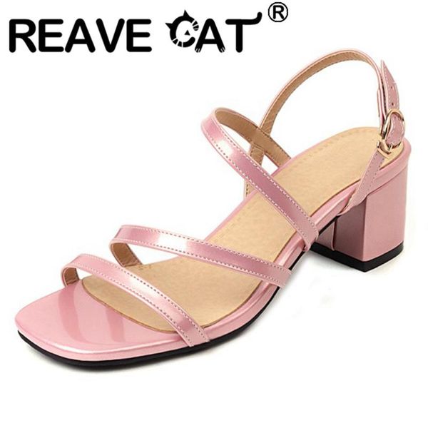 sandals reave cat 2021 fashion cross buckle strap narrow band open toe 5cm chunky heel shoes us21 apricot black pink white a4240
sandals reave cat 2021 fashion cross buckle strap narrow band open toe 5cm chunky heel shoes us21 apricot black pink white a4240