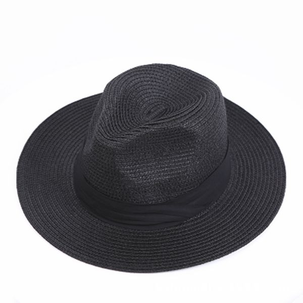 wide brim hats 2021 women's hat ribbon straw sun breathable large beach summer boater round flat for women, Blue;gray
wide brim hats 2021 women's hat ribbon straw sun breathable large beach summer boater round flat for women, Blue;gray