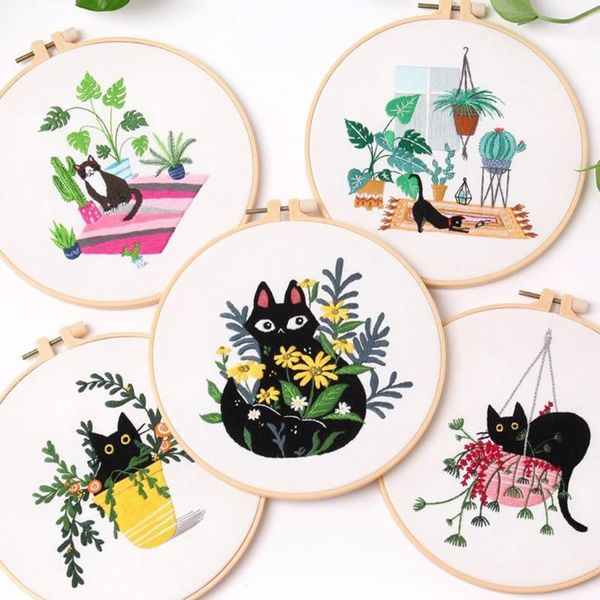 other arts and crafts 1set cat beginner needlework kits embroidery set cross stitch series diy sewing craft kit painting home decro
other arts and crafts 1set cat beginner needlework kits embroidery set cross stitch series diy sewing craft kit painting home decro