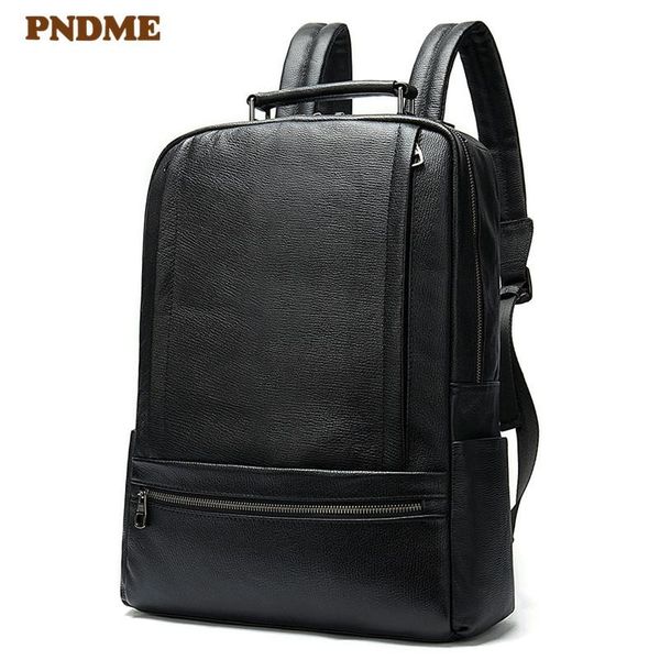 backpack pndme casual simple genuine leather large capacity men's lapoutdoor travel natural real cowhide women black bagpack
backpack pndme casual simple genuine leather large capacity men's lapoutdoor travel natural real cowhide women black bagpack