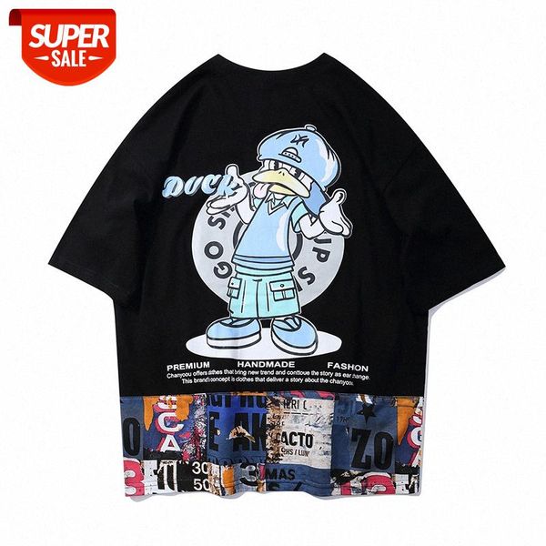 hong kong style high street cartoon print t-shirt hipster loose ocs brother color matching short-sleeved tee men and women #qz96, White;black
hong kong style high street cartoon print t-shirt hipster loose ocs brother color matching short-sleeved tee men and women #qz96, White;black