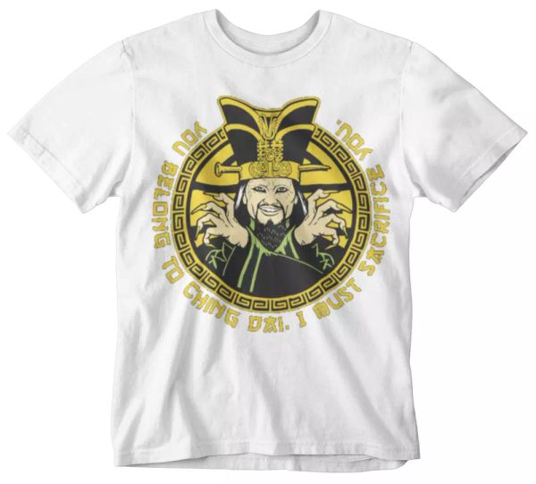 big trouble in little china t-shirt lo pan film movie inspired funny retro tee 2, White;black
big trouble in little china t-shirt lo pan film movie inspired funny retro tee 2, White;black