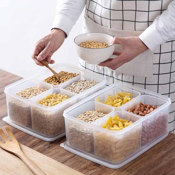 storage bottles & jars 5pcs/set boxes containers box plastic rice cereal container fridge organizer case for keep fruit fish fresh
storage bottles & jars 5pcs/set boxes containers box plastic rice cereal container fridge organizer case for keep fruit fish fresh
