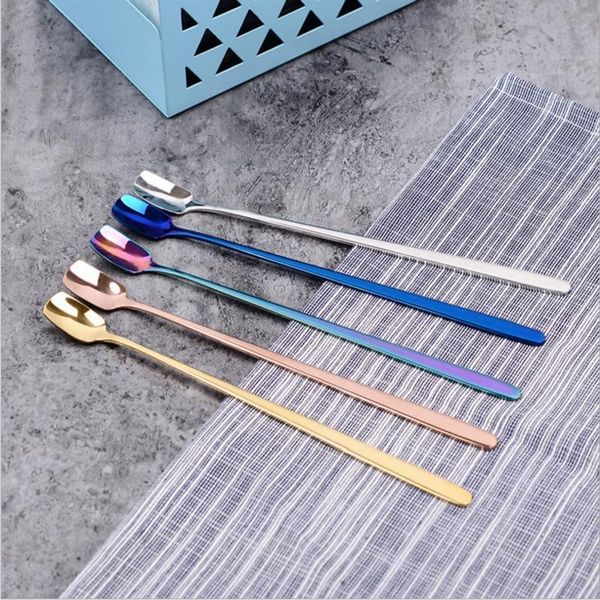 spoons colorful spoon long handle flatware coffee drinking tools kitchen gadget stainless steel cutlery mini dessert
spoons colorful spoon long handle flatware coffee drinking tools kitchen gadget stainless steel cutlery mini dessert