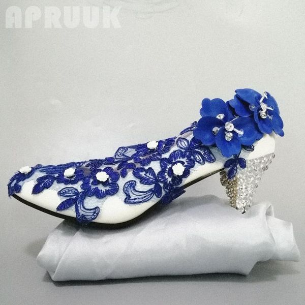 dress shoes blue lace pumps woman luxury handmade crystal rhinestones middle heel round toes slip on ladies party, Black
dress shoes blue lace pumps woman luxury handmade crystal rhinestones middle heel round toes slip on ladies party, Black