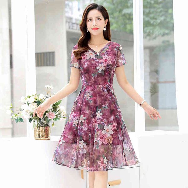 middle-aged v neck women dress summer chiffon mid-length short-sleeved plus size printed elegant dress 821g 210420, Black;gray
middle-aged v neck women dress summer chiffon mid-length short-sleeved plus size printed elegant dress 821g 210420, Black;gray