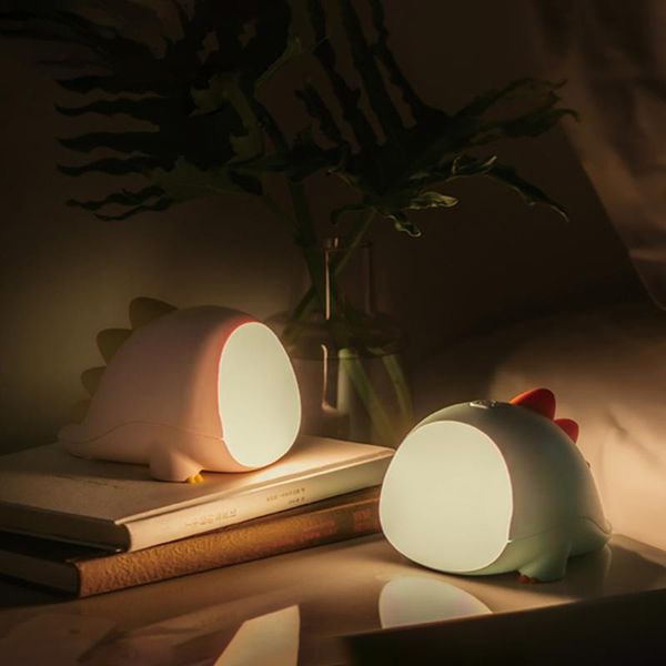 night lights usb rechargeable led light dinosaur silicone timmer bedroom bedside lamp for kids baby nursery gift
night lights usb rechargeable led light dinosaur silicone timmer bedroom bedside lamp for kids baby nursery gift