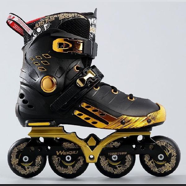 wheels figure inline skates slalom sneaker with 3 transfer base 4x80mm / 3x110mm speed roller shoes white gold
wheels figure inline skates slalom sneaker with 3 transfer base 4x80mm / 3x110mm speed roller shoes white gold
