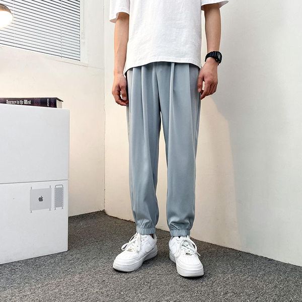 summer thin casual pants men's fashion apricot blue black ice silk men streetwear loose straight-leg mens m-5xl
summer thin casual pants men's fashion apricot blue black ice silk men streetwear loose straight-leg mens m-5xl