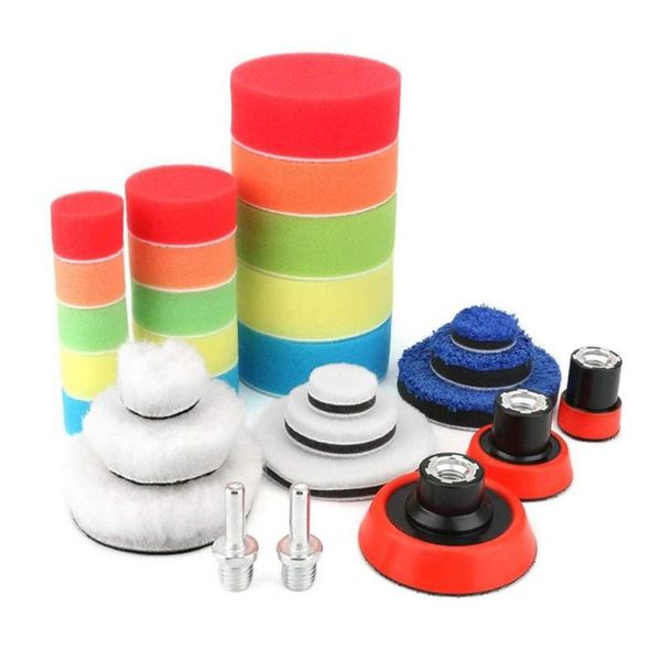 car sponge 29pcs automotive polishing disc 1.2/2/3inch waxing pad wool for tool
car sponge 29pcs automotive polishing disc 1.2/2/3inch waxing pad wool for tool