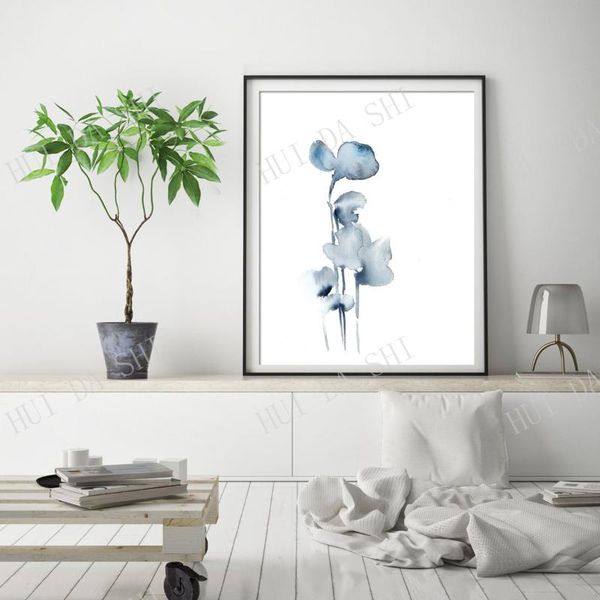 paintings minimalist floral fine art print, blue grey abstract flowers watercolor painting modern wall giclee print
paintings minimalist floral fine art print, blue grey abstract flowers watercolor painting modern wall giclee print
