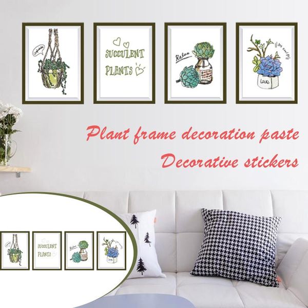 wall stickers hand-painted plant frame decoration paste corridor background
wall stickers hand-painted plant frame decoration paste corridor background