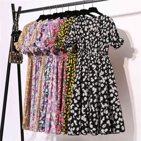2020 new summer short sleeve chiffon print women sweet v neck mid calf floral dress office lady, Black;gray
2020 new summer short sleeve chiffon print women sweet v neck mid calf floral dress office lady, Black;gray