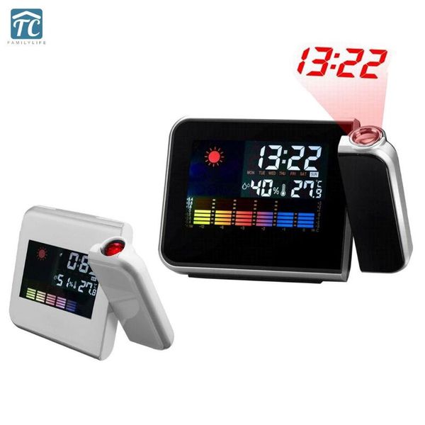 other clocks & accessories projection clock two time mode digital liquid crystal led projector alarm display temperature humidity with calen
other clocks & accessories projection clock two time mode digital liquid crystal led projector alarm display temperature humidity with calen