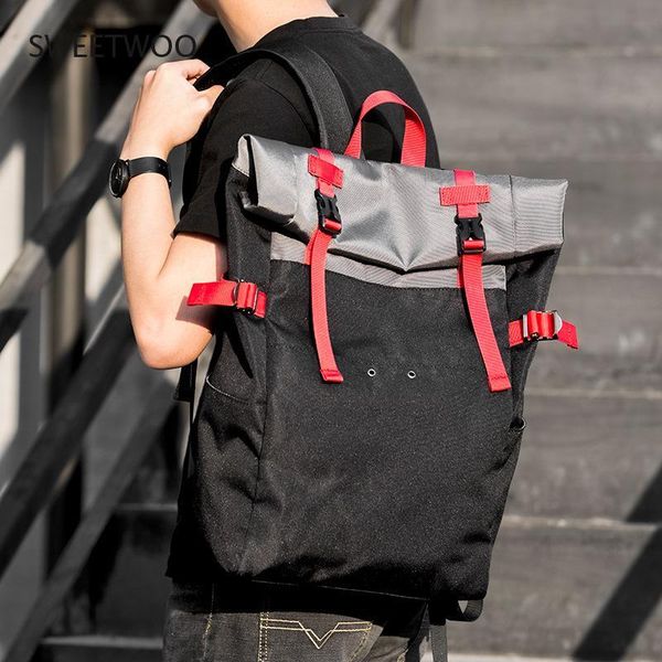 backpack large capacity men's oxford textile waterproof travel computer bag korean youth flap zipper schoolbag male
backpack large capacity men's oxford textile waterproof travel computer bag korean youth flap zipper schoolbag male