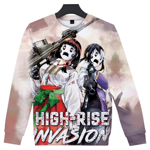 men's hoodies & sweatshirts anime high-rise invasion 3d slim fashion round neck long sleeve sweatshirt 2021 trend casual, Black
men's hoodies & sweatshirts anime high-rise invasion 3d slim fashion round neck long sleeve sweatshirt 2021 trend casual, Black