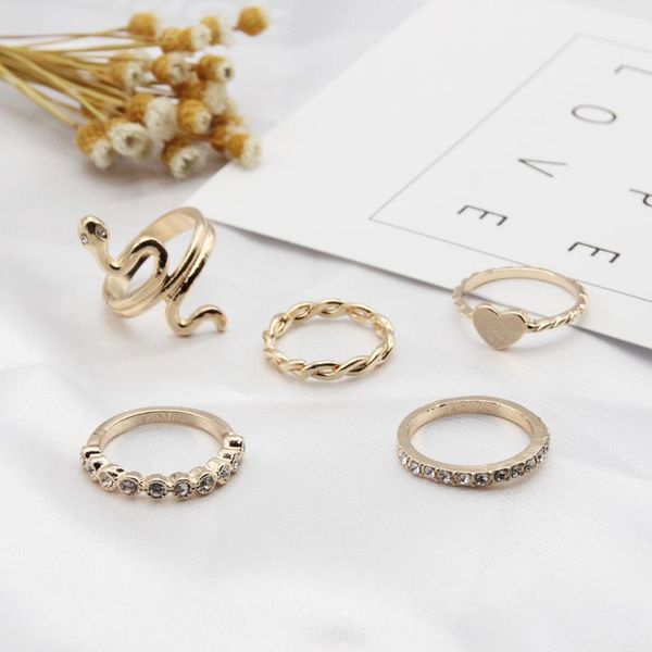 boho rhinestone rings set vintage crystal heart tag snake finger jewelry accessories gift for women party wholesale wedding, Slivery;golden
boho rhinestone rings set vintage crystal heart tag snake finger jewelry accessories gift for women party wholesale wedding, Slivery;golden