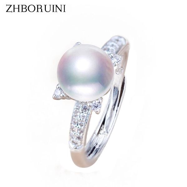 cluster rings zhboruini fashion pearl ring jewelry 925 sterling silver for women 8-9mm natural freshwater zircon gift, Golden;silver
cluster rings zhboruini fashion pearl ring jewelry 925 sterling silver for women 8-9mm natural freshwater zircon gift, Golden;silver