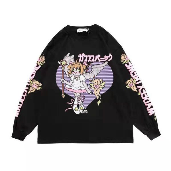 2021 new women loose long-sleeved t-shirt cute cartoon print graphic hoodies anime hoodie oversized hoodie womens hoodie, White
2021 new women loose long-sleeved t-shirt cute cartoon print graphic hoodies anime hoodie oversized hoodie womens hoodie, White