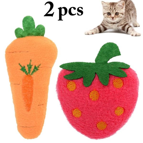 cat toys 2pcs plush toy cute funny strawberry interactive pet carrot cats catnip kitten chewing for
cat toys 2pcs plush toy cute funny strawberry interactive pet carrot cats catnip kitten chewing for