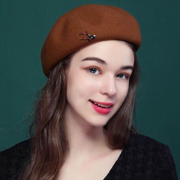stingy brim hats wool hat woman girl party fedoras beret cap casual warm stewardess fall and winter painter british jazz, Blue;gray
stingy brim hats wool hat woman girl party fedoras beret cap casual warm stewardess fall and winter painter british jazz, Blue;gray